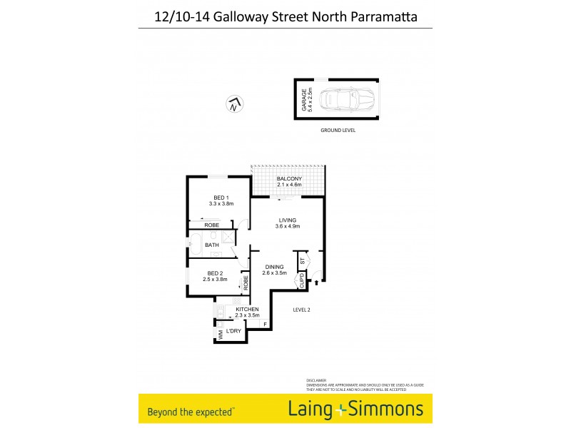 12/10-14 Galloway Street, North Parramatta NSW 2151 Floorplan