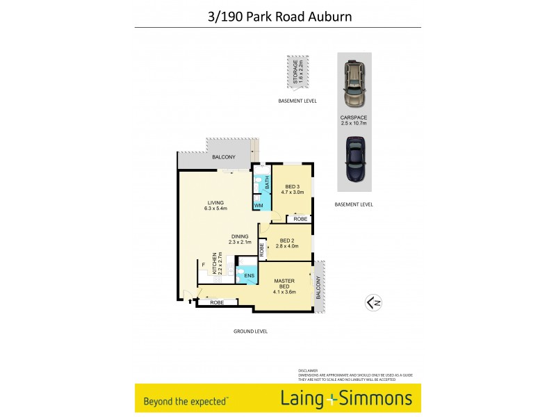 3/190 Park Road, Auburn NSW 2144 Floorplan