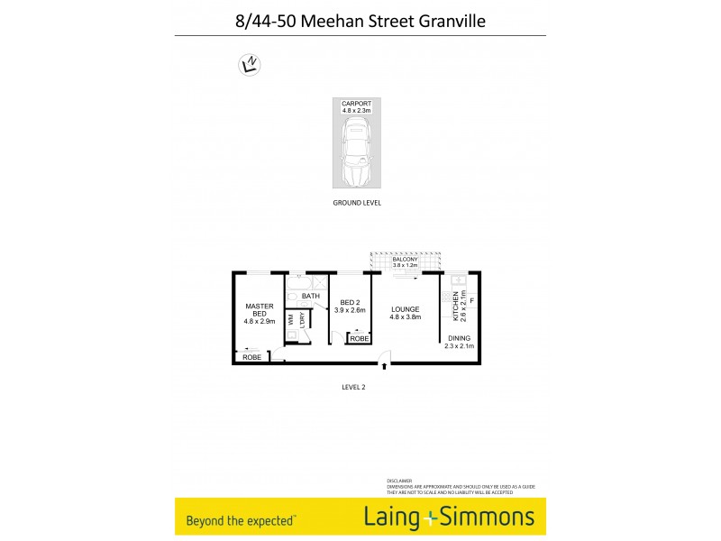 8/44-50 Meehan Street, Granville NSW 2142 Floorplan