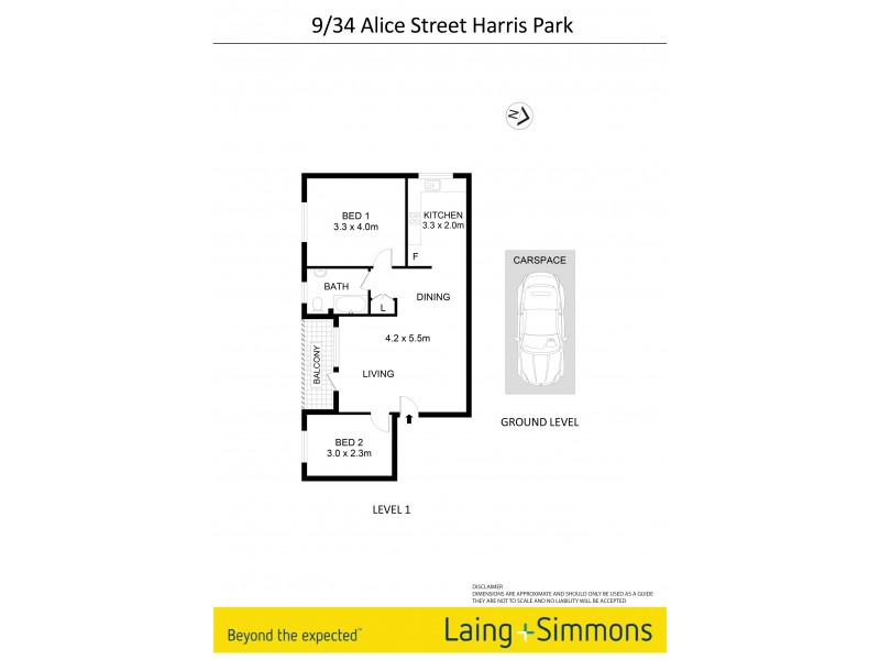 9/34 Alice Street, Harris Park NSW 2150 Floorplan