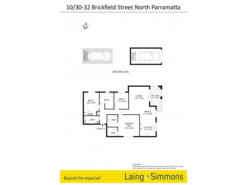 10/30-32 Brickfield Street, North Parramatta NSW 2151 Floorplan