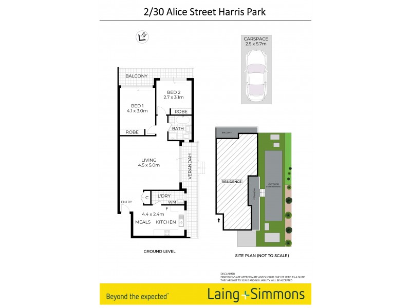 2/30 Alice Street, Harris Park NSW 2150 Floorplan