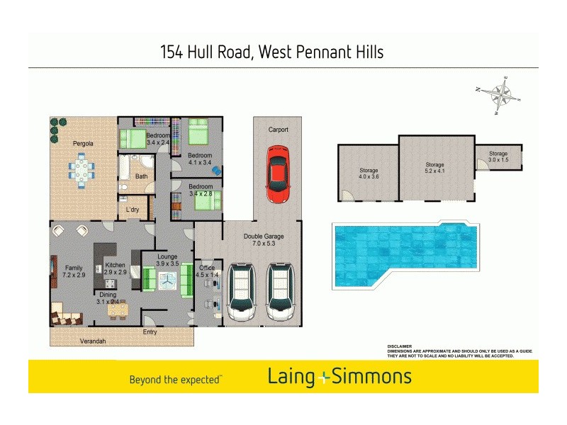 154 Hull Road, West Pennant Hills NSW 2125 Floorplan