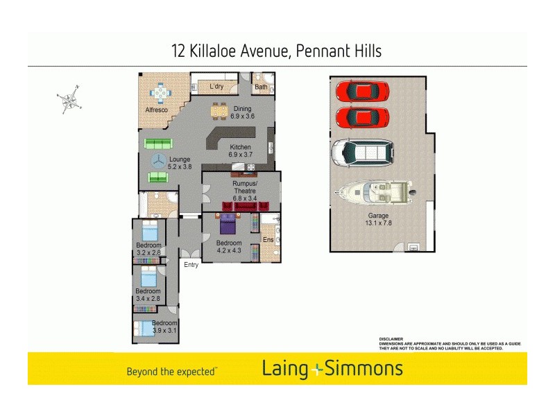 12 Killaloe Avenue, Pennant Hills NSW 2120 Floorplan