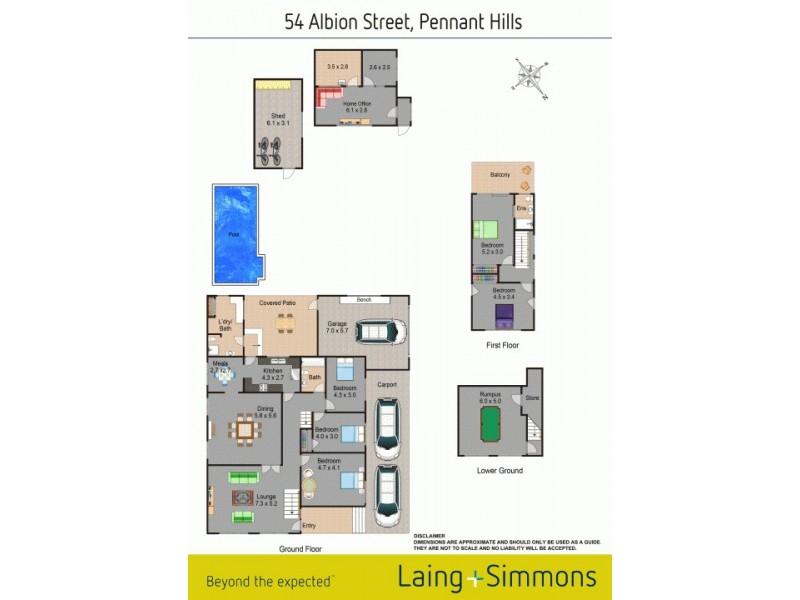 54 Albion Street, Pennant Hills NSW 2120 Floorplan