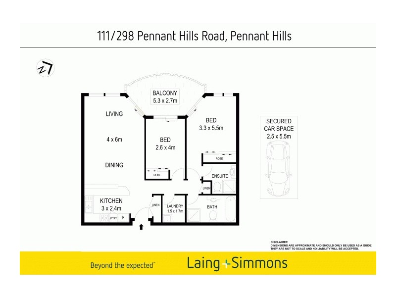 111/298-312 Pennant Hills Road, Pennant Hills NSW 2120 Floorplan