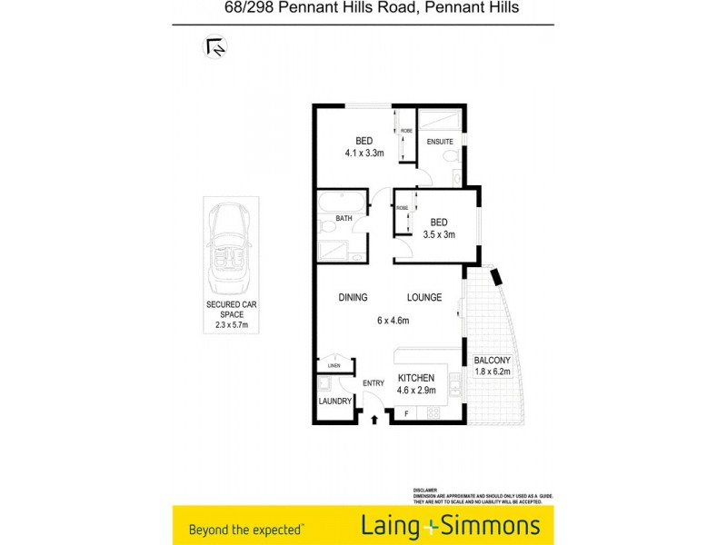 68/298-312 Pennant Hills Road, Pennant Hills NSW 2120 Floorplan