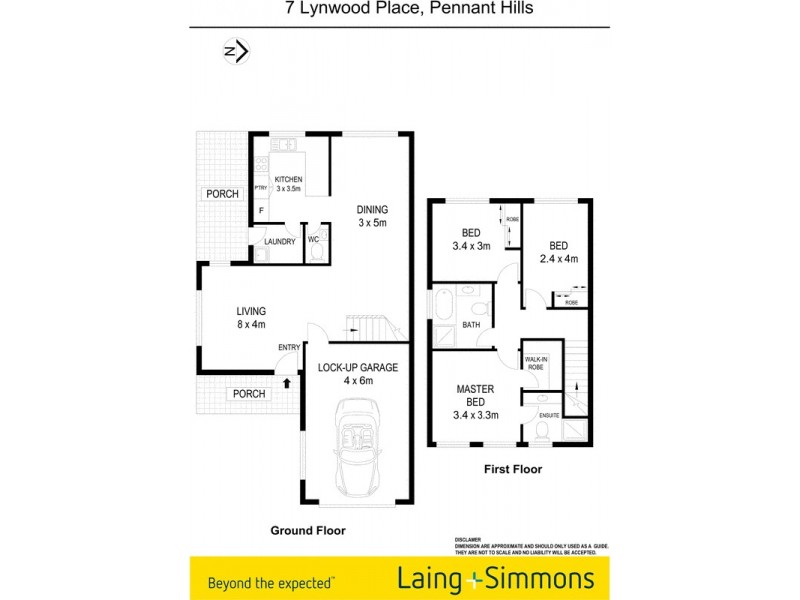7 Lynwood Close, Pennant Hills NSW 2120 Floorplan
