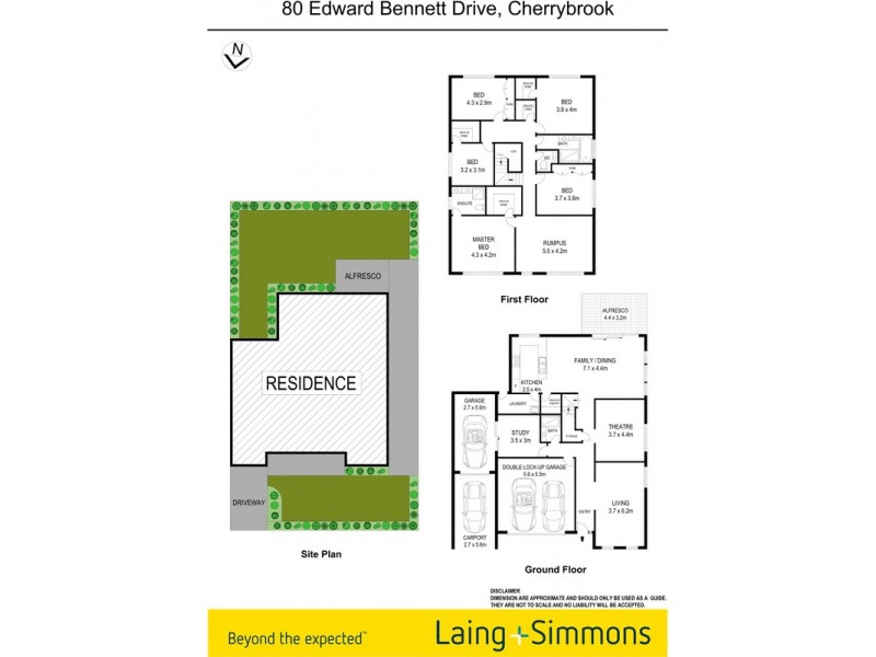 80 Edward Bennett Drive, Cherrybrook NSW 2126 Floorplan