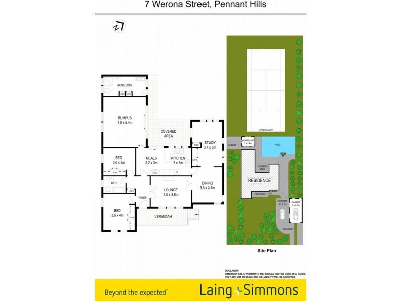7 Werona Street, Pennant Hills NSW 2120 Floorplan