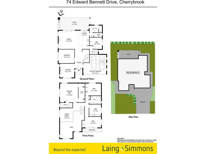 74 Edward Bennett Drive, Cherrybrook NSW 2126 Floorplan