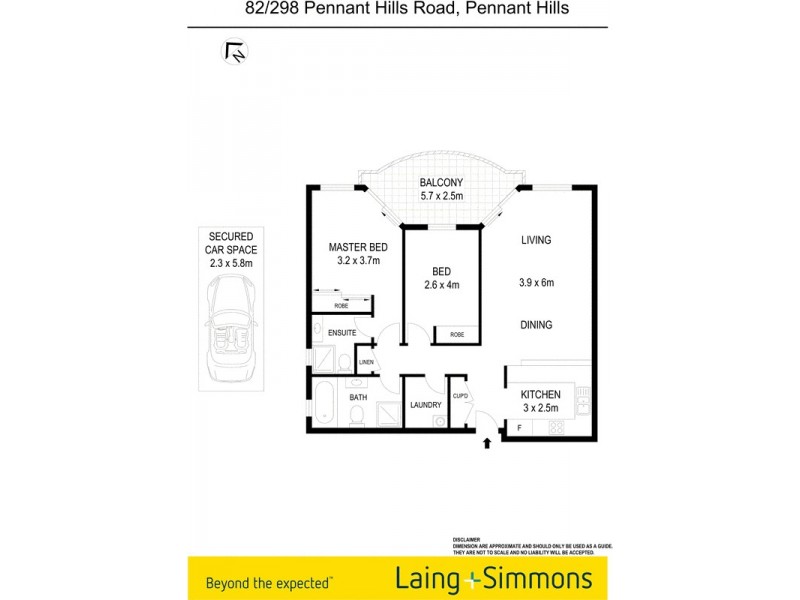 82/298-312 Pennant Hills Road, Pennant Hills NSW 2120 Floorplan