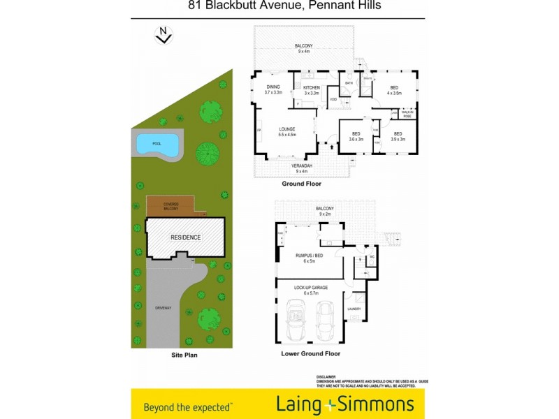 81 Blackbutt Avenue, Pennant Hills NSW 2120 Floorplan