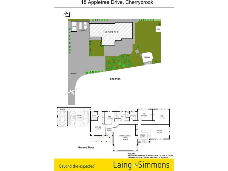 18 Appletree Drive, Cherrybrook NSW 2126 Floorplan
