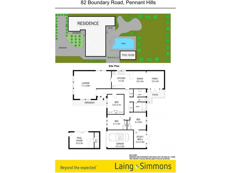 82 Boundary Road, Pennant Hills NSW 2120 Floorplan