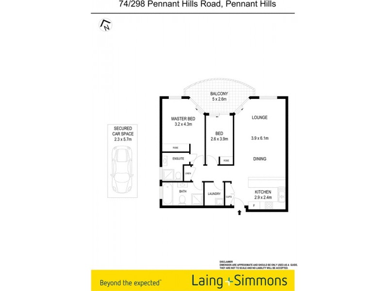 74/298-312 Pennant Hills Road, Pennant Hills NSW 2120 Floorplan