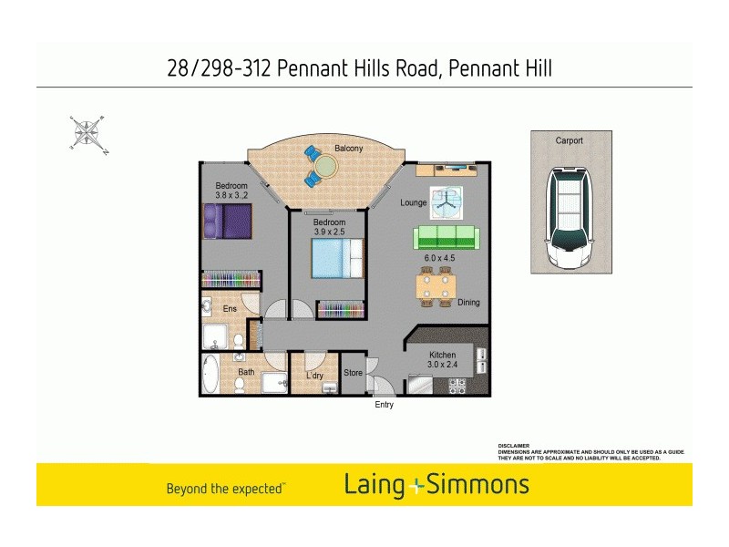 28/298-312 Pennant Hills Road, Pennant Hills NSW 2120 Floorplan