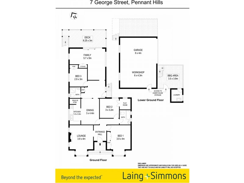 7 George Street, Pennant Hills NSW 2120 Floorplan