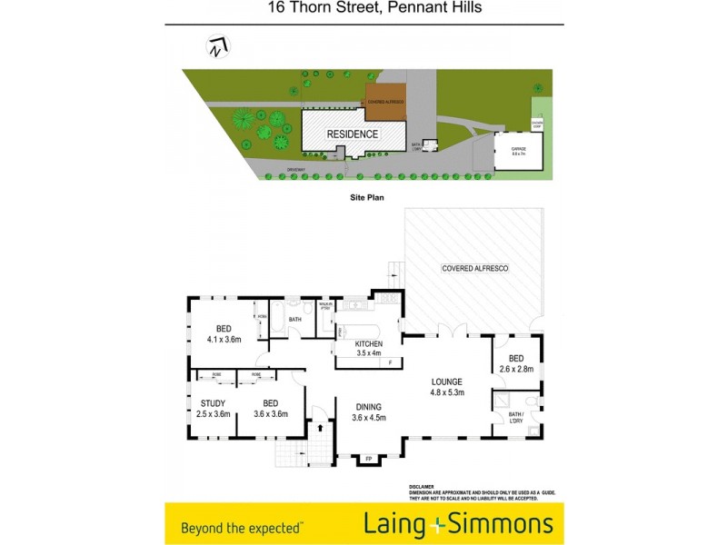 16 Thorn Street, Pennant Hills NSW 2120 Floorplan