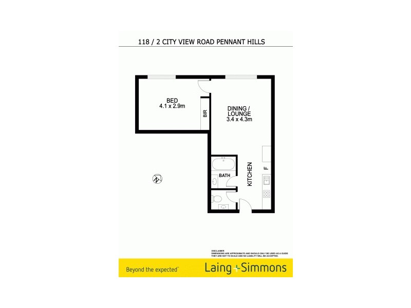 118/2 City View Road, Pennant Hills NSW 2120 Floorplan