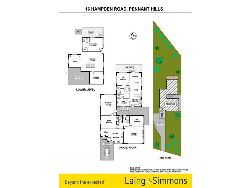 16 Hampden Road, Pennant Hills NSW 2120 Floorplan