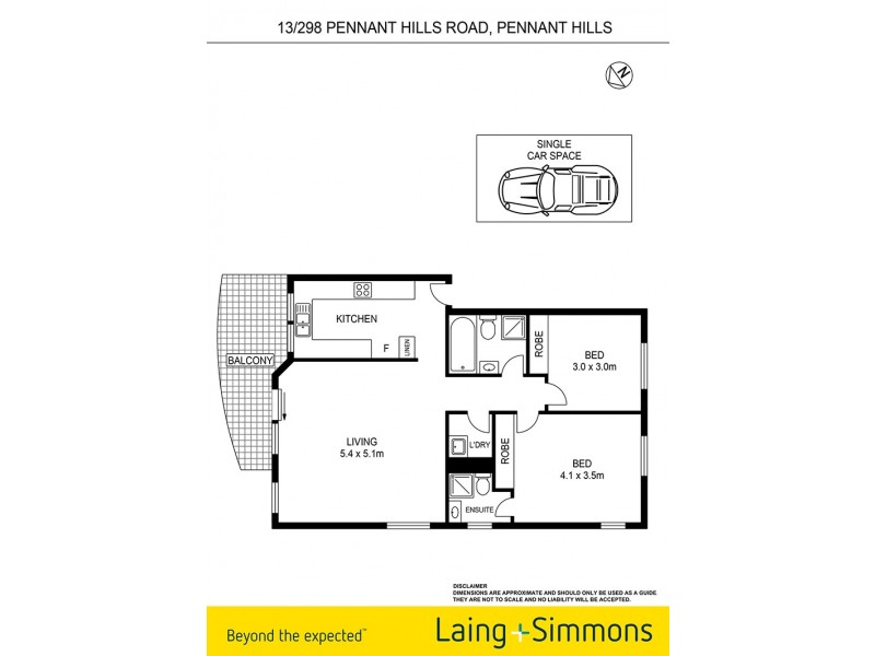 13/298-312 Pennant Hills Road, Pennant Hills NSW 2120 Floorplan