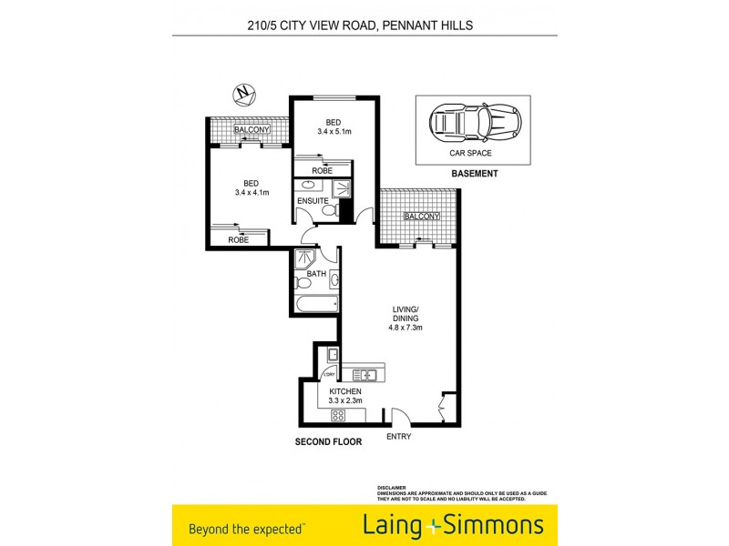 210/5 City View Road, Pennant Hills NSW 2120 Floorplan