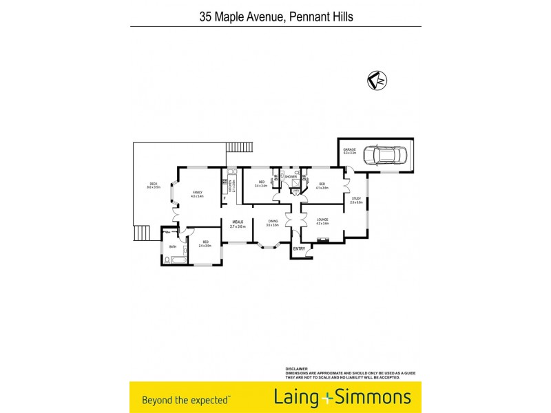 35 Maple Avenue, Pennant Hills NSW 2120 Floorplan