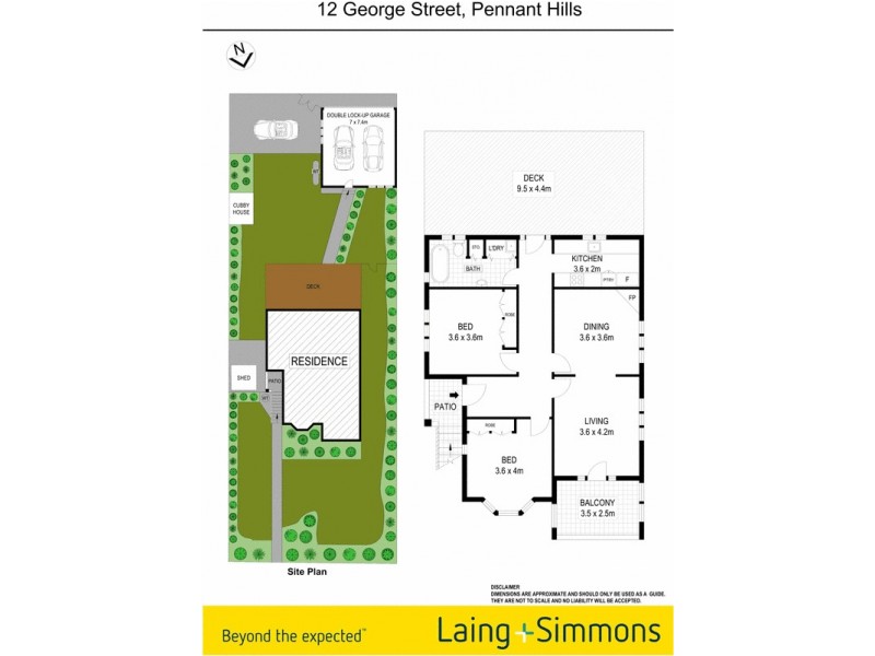 12 George Street, Pennant Hills NSW 2120 Floorplan