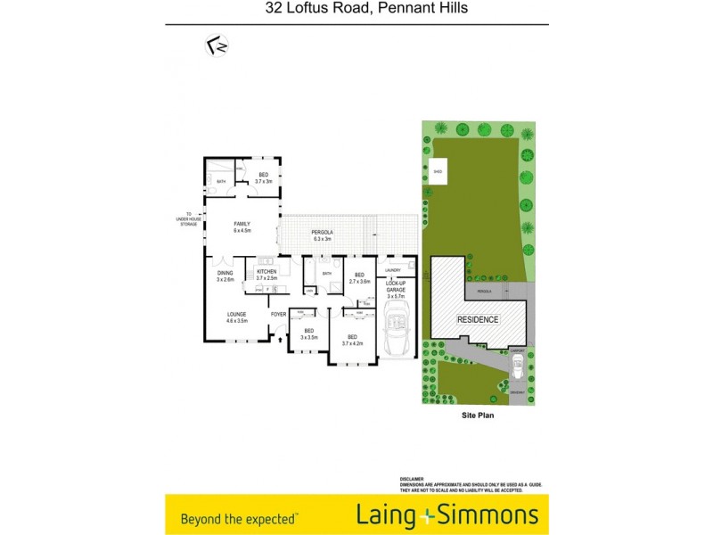 32 Loftus Road, Pennant Hills NSW 2120 Floorplan