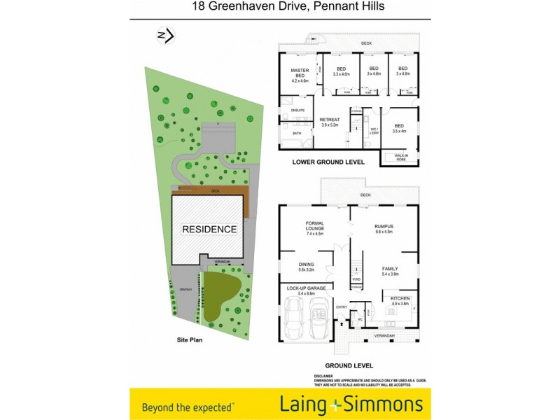 18 Greenhaven Drive, Pennant Hills NSW 2120 Floorplan