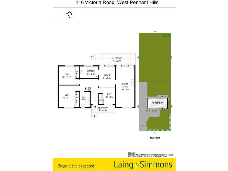 116 Victoria Road, West Pennant Hills NSW 2125 Floorplan