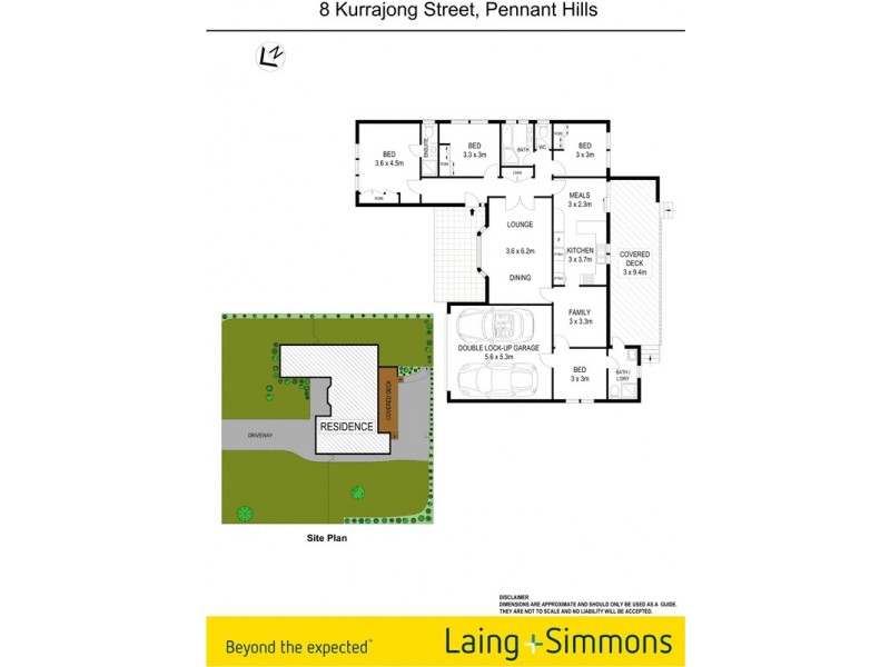 8 Kurrajong Street, Pennant Hills NSW 2120 Floorplan