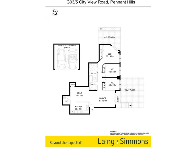 G03/5 City View Road, Pennant Hills NSW 2120 Floorplan