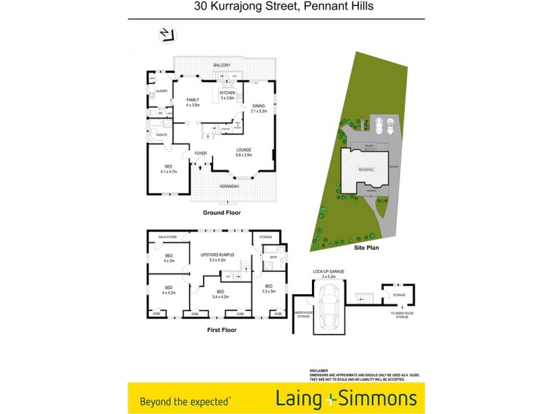30 Kurrajong Street, Pennant Hills NSW 2120 Floorplan
