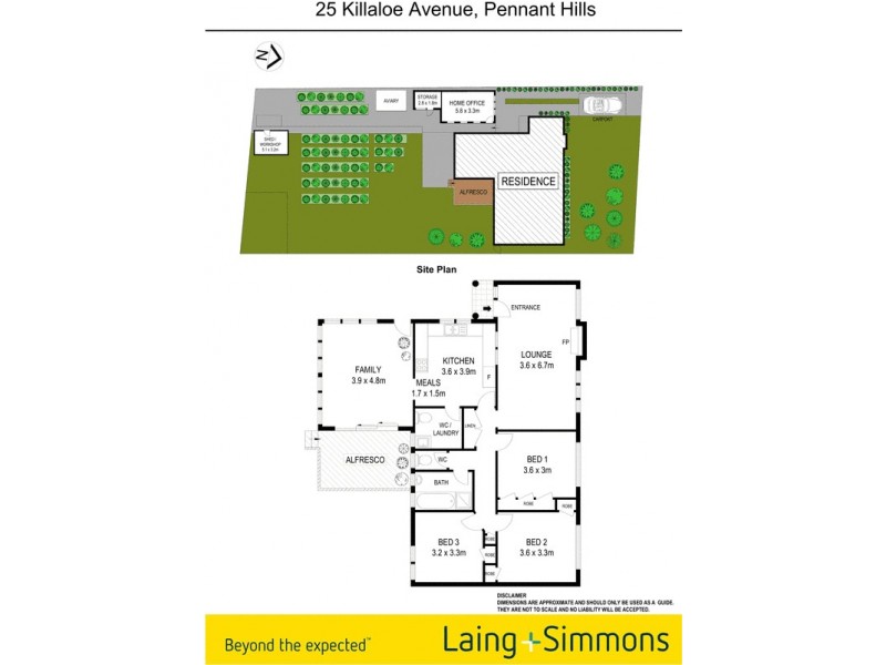 25 Killaloe Avenue, Pennant Hills NSW 2120 Floorplan