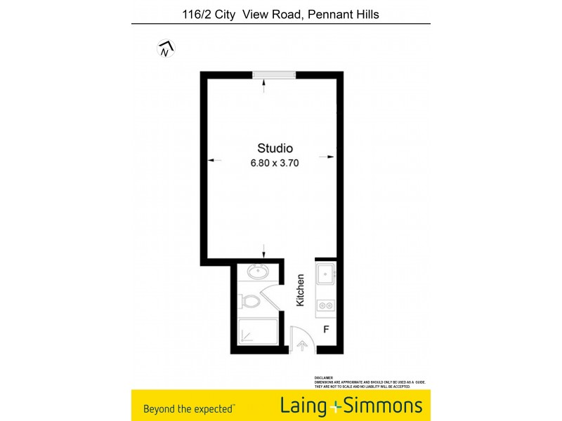 116/2  City View Road, Pennant Hills NSW 2120 Floorplan