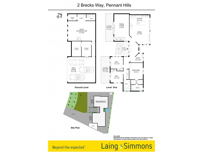 2 Brecks Way, Pennant Hills NSW 2120 Floorplan