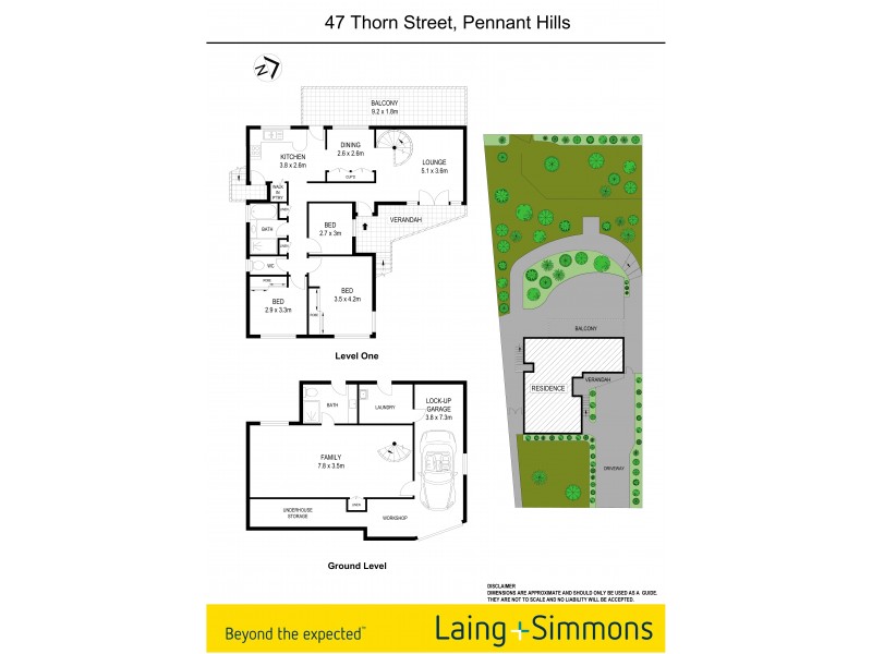 47 Thorn Street, Pennant Hills NSW 2120 Floorplan