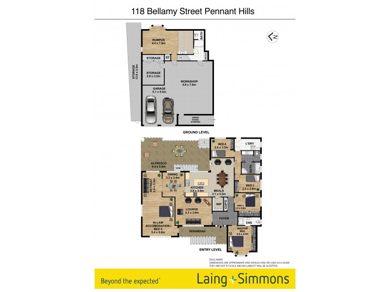 118 Bellamy Street, Pennant Hills NSW 2120 Floorplan