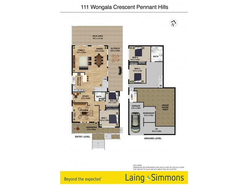 111 Wongala Crescent, Pennant Hills NSW 2120 Floorplan