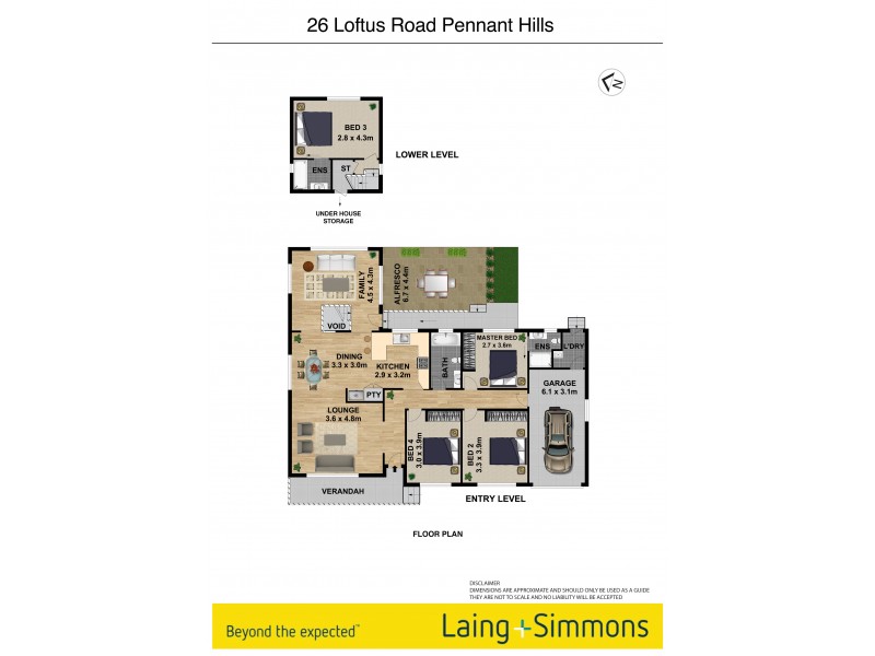 26 Loftus Road, Pennant Hills NSW 2120 Floorplan