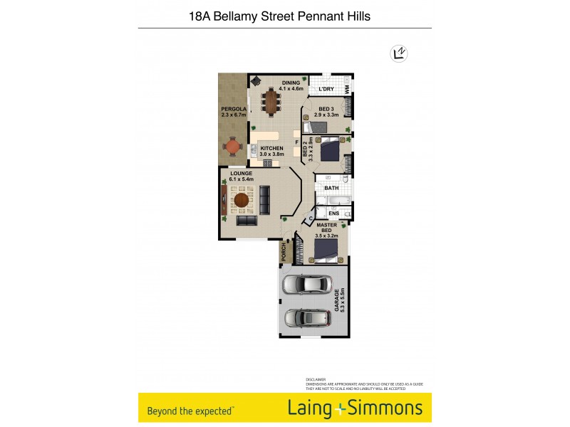 18A Bellamy Street, Pennant Hills NSW 2120 Floorplan