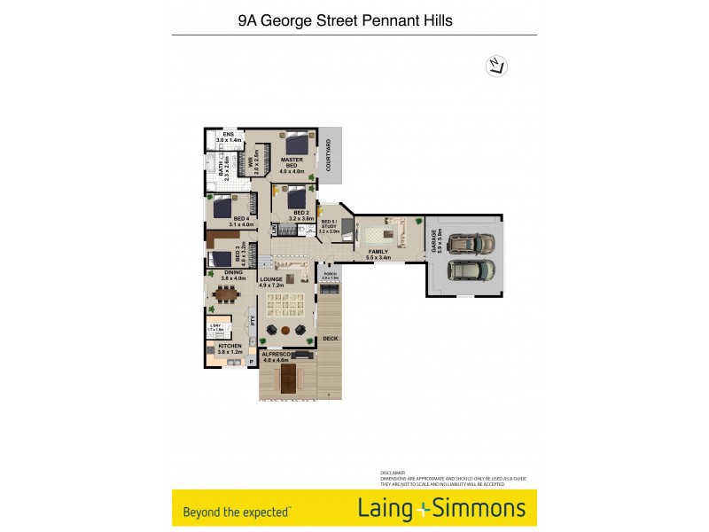 9A George Street, Pennant Hills NSW 2120 Floorplan