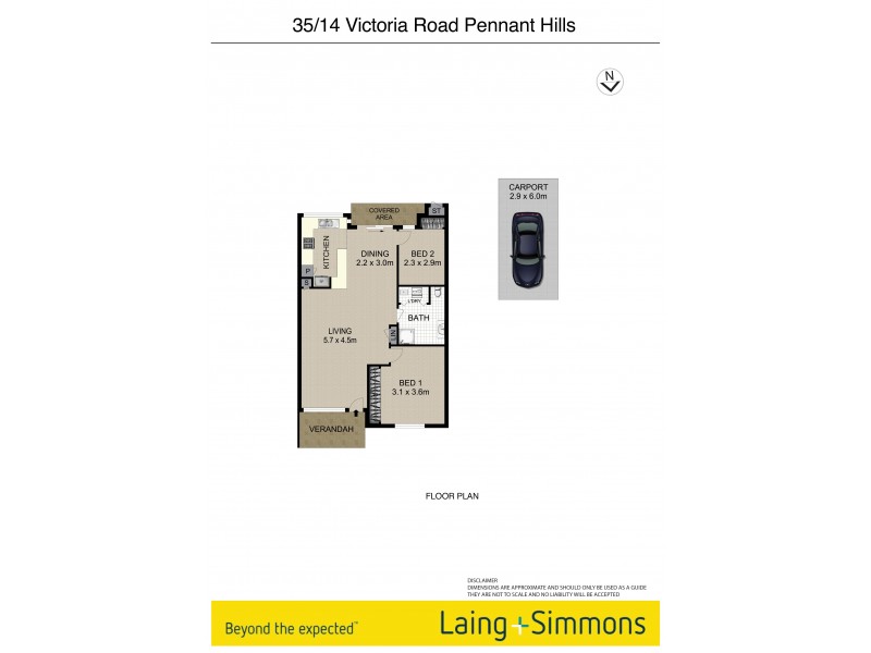 35/14  Victoria Road, Pennant Hills NSW 2120 Floorplan