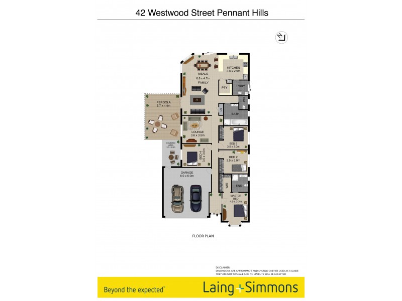42  Westwood Street, Pennant Hills NSW 2120 Floorplan