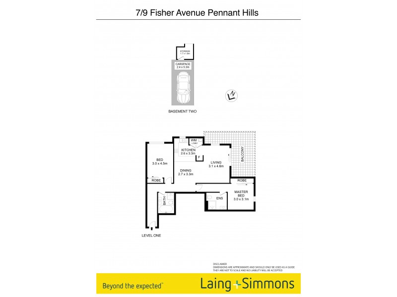 7/9 Fisher Avenue, Pennant Hills NSW 2120 Floorplan