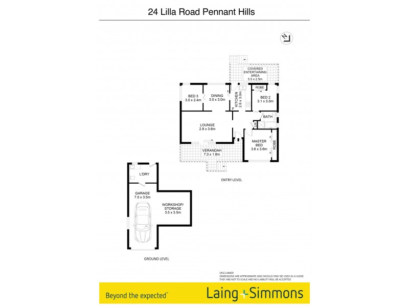 24 Lilla Road, Pennant Hills NSW 2120 Floorplan