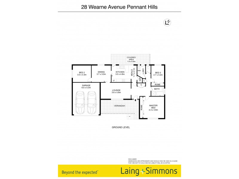 28 Wearne Avenue, Pennant Hills NSW 2120 Floorplan