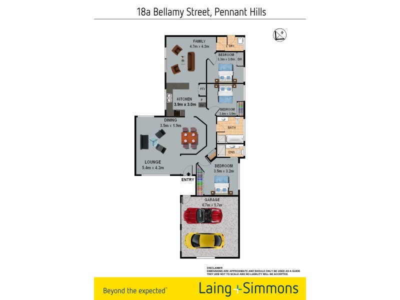 2/18 Bellamy Street, Pennant Hills NSW 2120 Floorplan